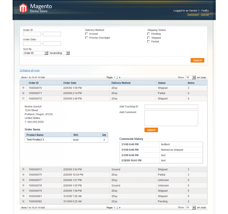 Drop Shipping Magento Extension