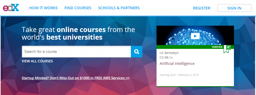Coding courses by EdX