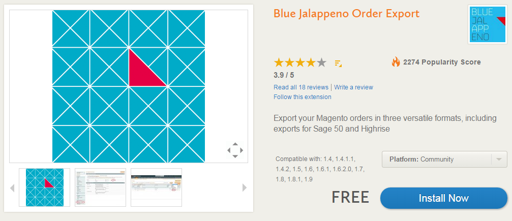 Advanced Order Management, Invoicing, Shipping, Custom Order Statuses with Blue Jalappeno Order Export