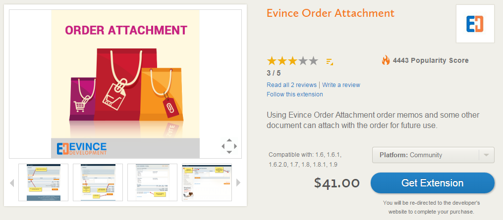 Advanced Order Management, Invoicing, Shipping, Custom Order Statuses with Evince Order Attachment