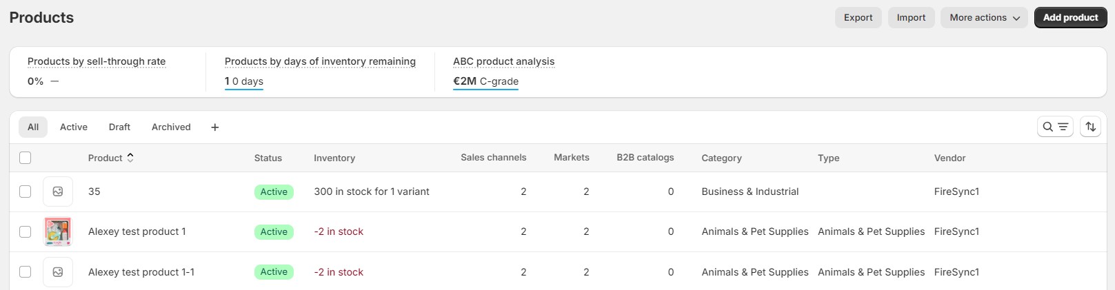 Magento vs Shopify: add new Shopify product