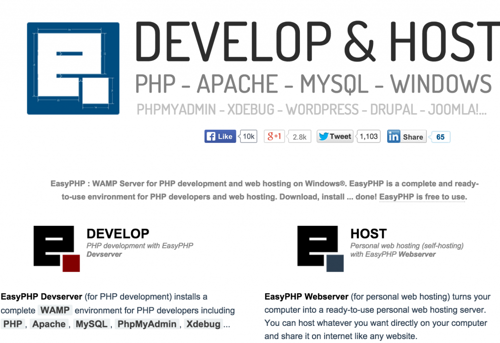 easyphp vs wamp