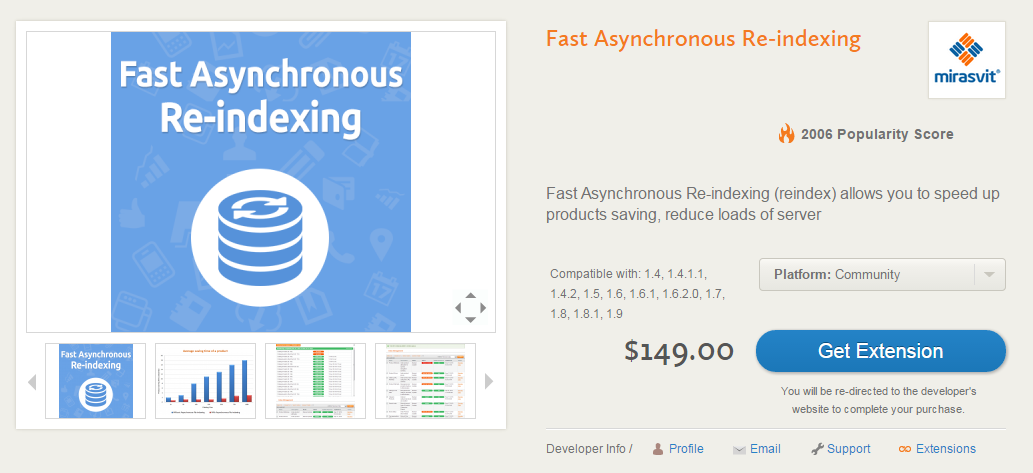 Magento performance improvements: Fast Asynchronous Re-indexing