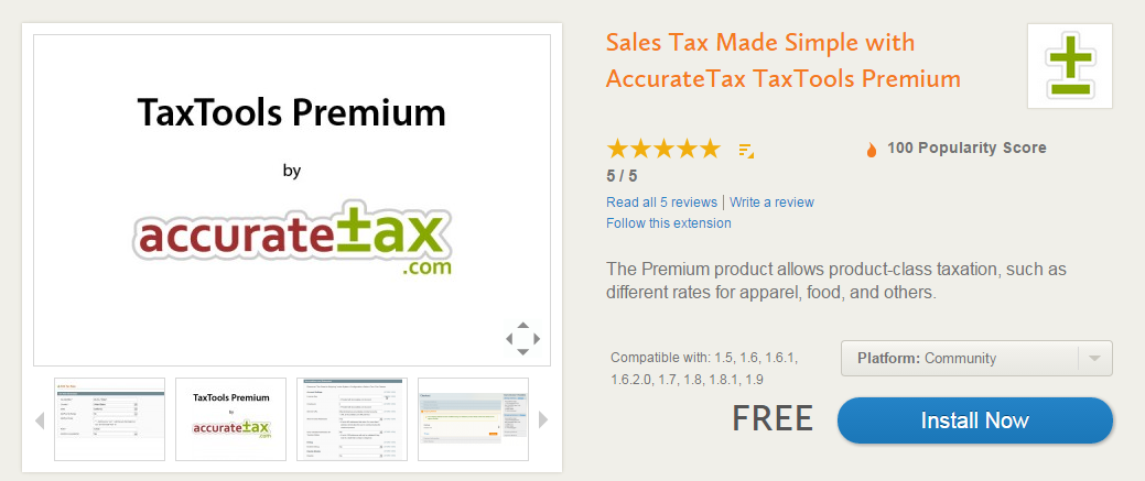 Improved Tax Management Magento Extensions 