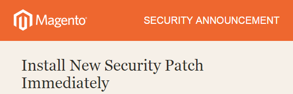 Magento security patches