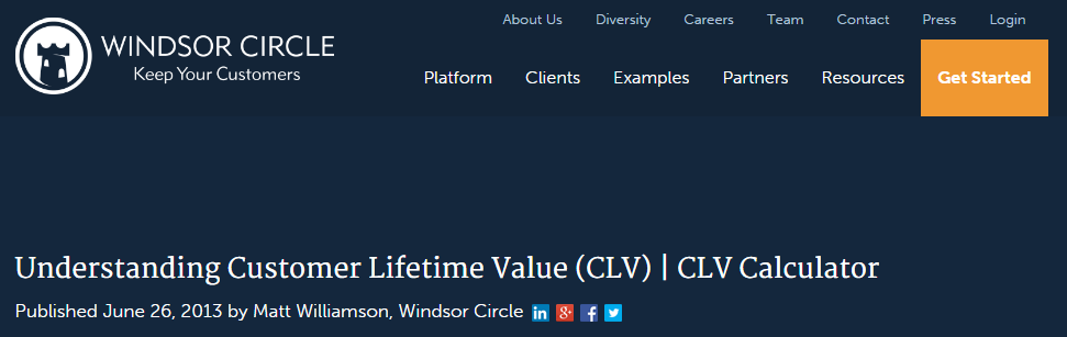 Ecommerce CVL: Magento Customer Lifetime Value.