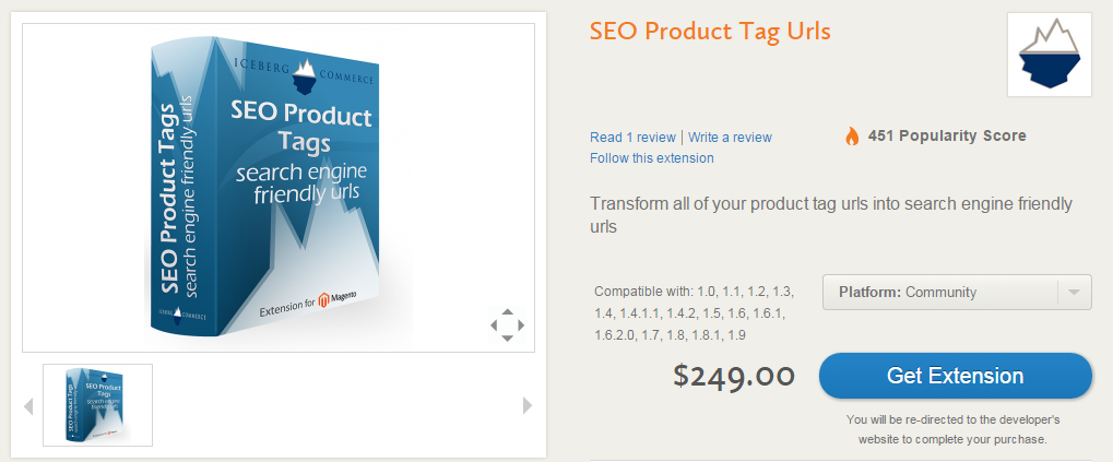 Product Tags in Magento 