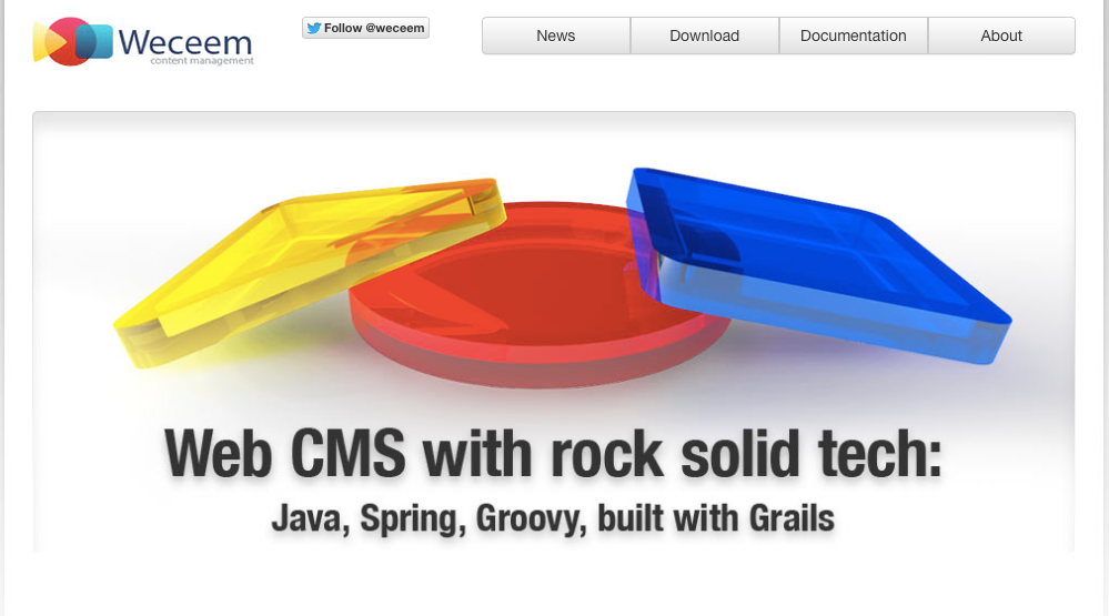 Java content management systems: Weceem