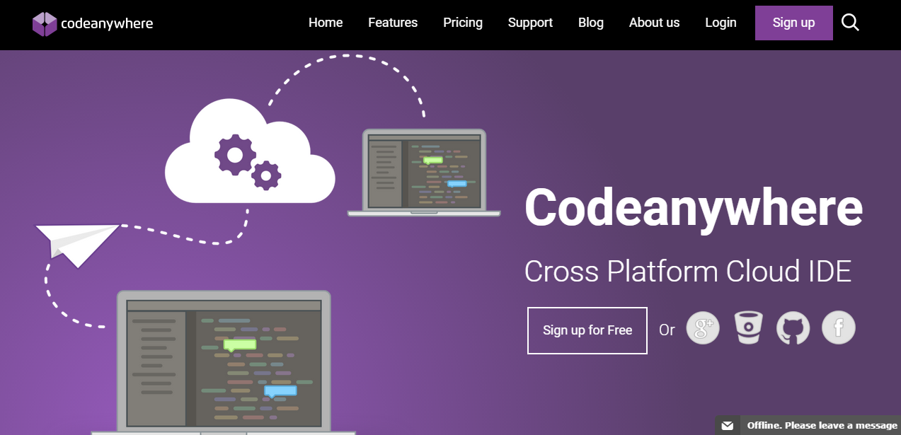 Codeanywhere cloud IDE