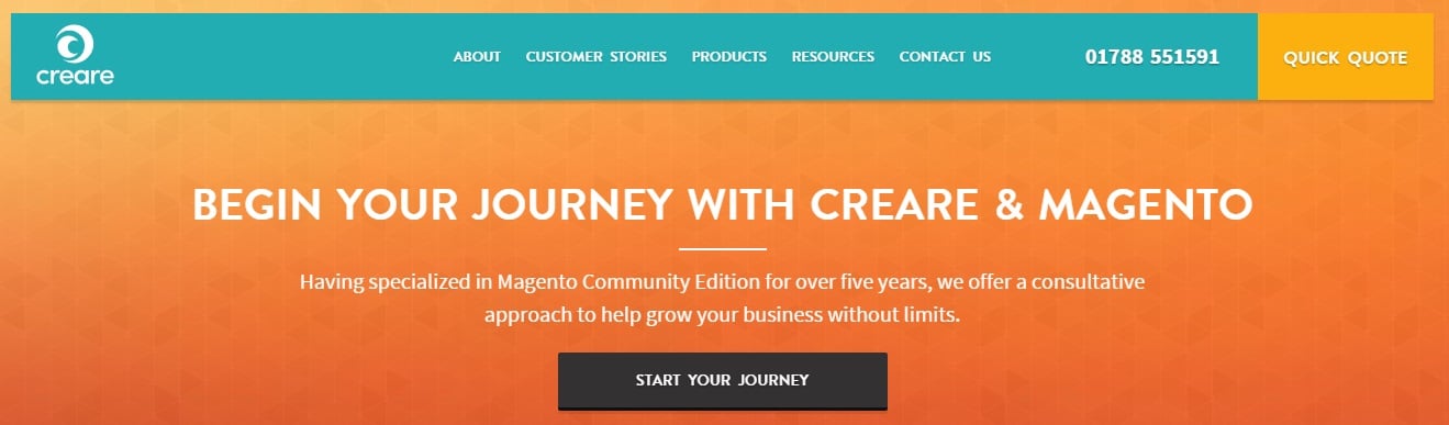 Magento development services: Creare