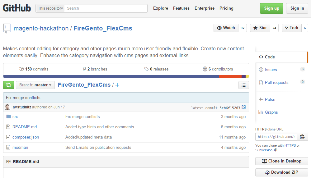 FireGento_FlexCMS plugin for Magento 