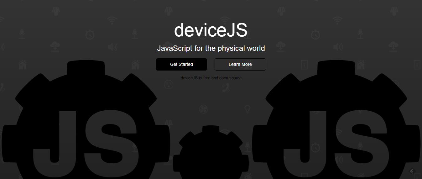 deviceJS - Node.js tool for the Internet of Things development