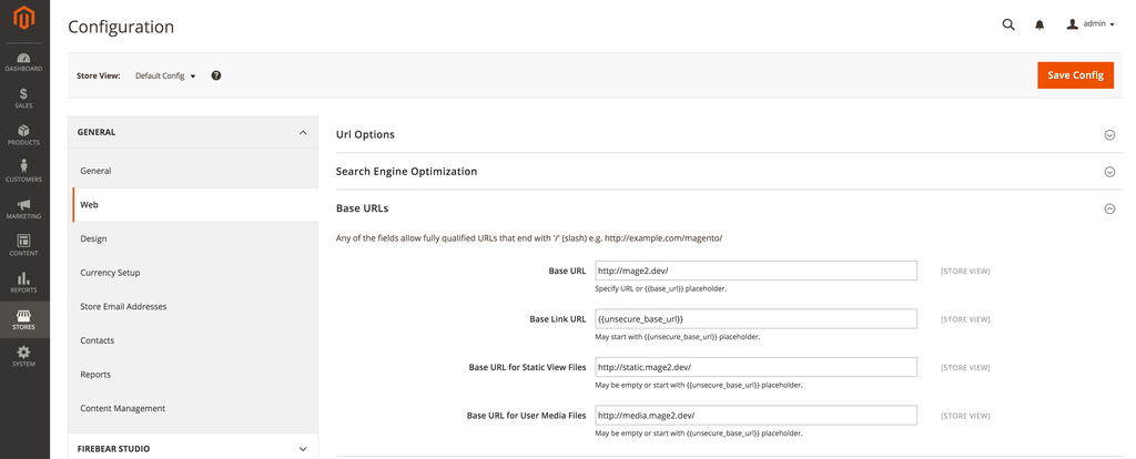 CDN settings in Magento 2