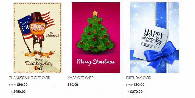 Gift Card 2 by MageStore MAgento 2 extension