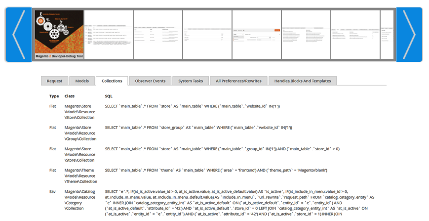 Developer-Debug Tool Magento 2 module