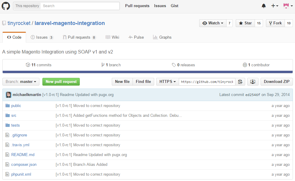 Magento API Wrappers: Magento Laravel integration