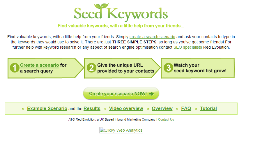 Keyword Research Tools: Seed Keywords