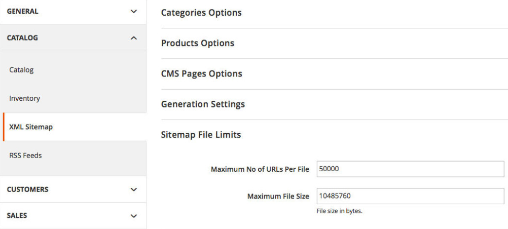 Magento 2 SEO: XML Sitemap