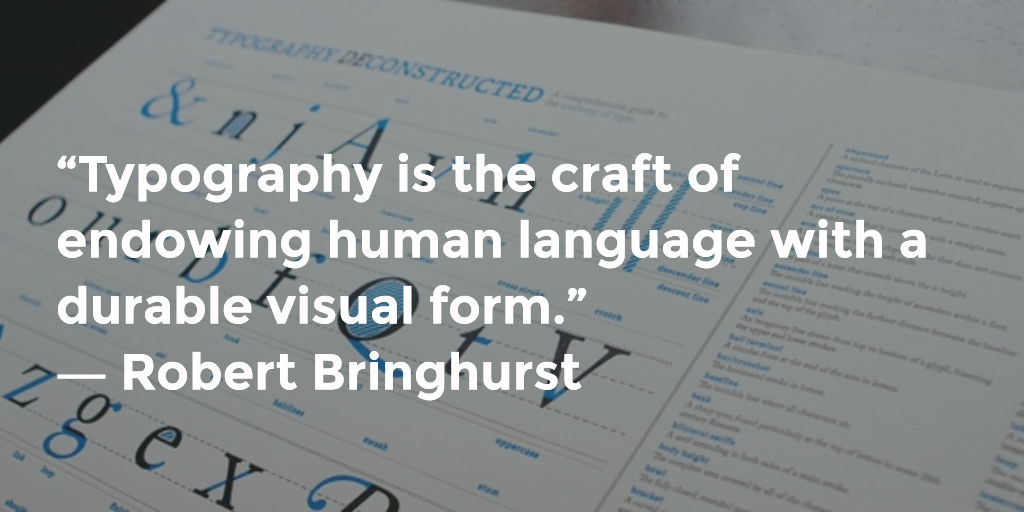 e-commerce typographic hierarchy