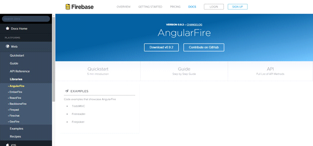 AngularJS tools: ANGULARFIRE