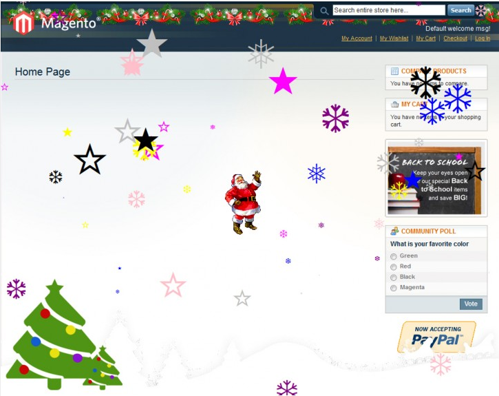 Magento Christmas Store: Festive Season Extension