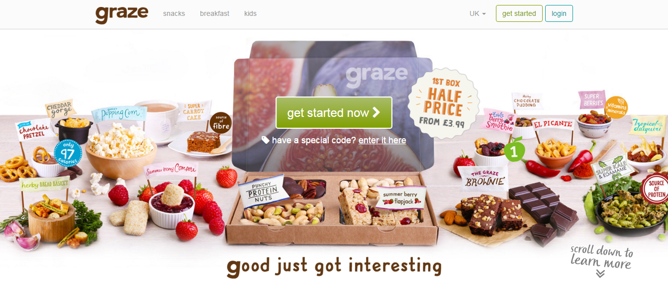 Magento 2 shops showcase: Graze