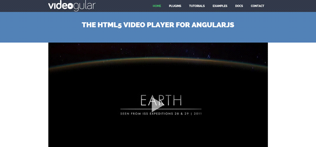 AngularJS tools: VIDEOGULAR