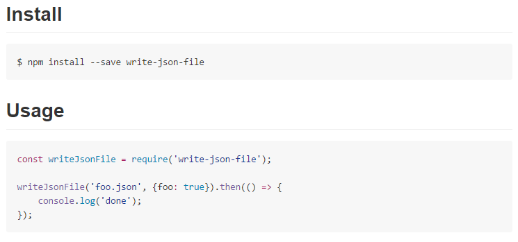 write-json-file node.js filesystem utility