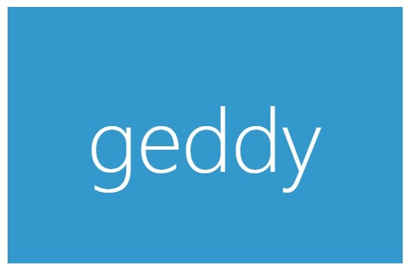 Geddy Node.js Full Stack Framework