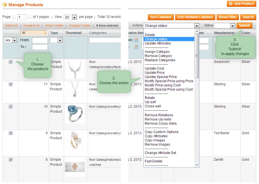 Magento Product Manager Toolkit by Amasty
