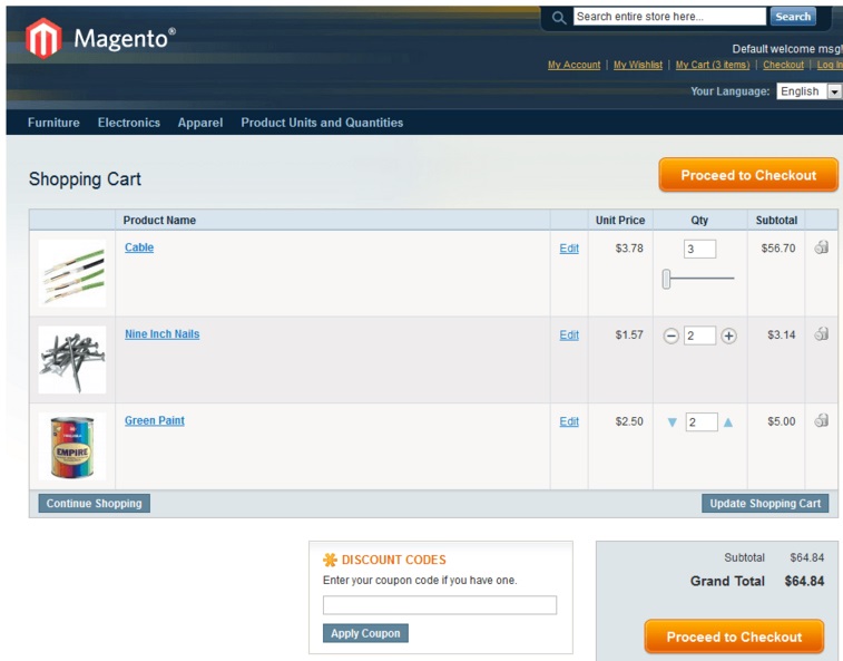 product units Magento extensions