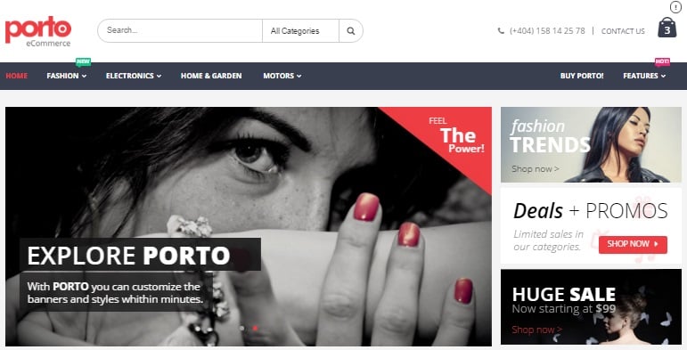 Porto – Ultimate Responsive Theme for Magento 2 | FireBear