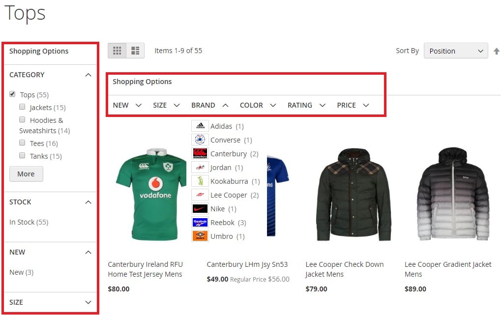 Improved layered navigation Magento 2 extension