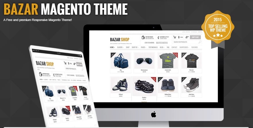 Bazar Shop Magento 2 Theme; Bazar Shop Magento 2 Template