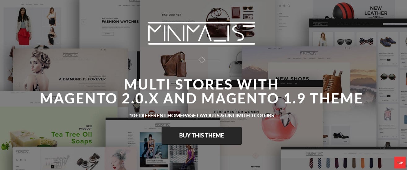 Minimal Magento 2 Theme; Minimal Magento 2 Template