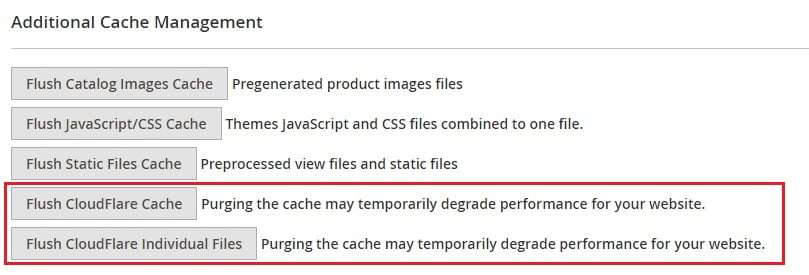 Control for CloudFlare® Magento 2 Extension Manual