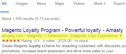Amasty Google Rich Snippets Magento Extension Review; Amasty Google Rich Snippets Magento Module Overview