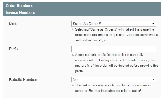 Extendware Custom Order Numbers Magento Module Overview