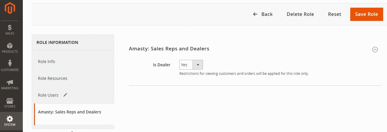 Amasty Sales Reps and Dealers Magento 2 Extension