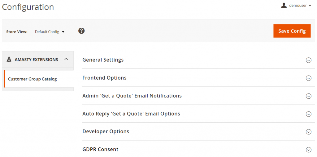 Amasty Customer Group Catalog for Magento 2 and 1 FireBear