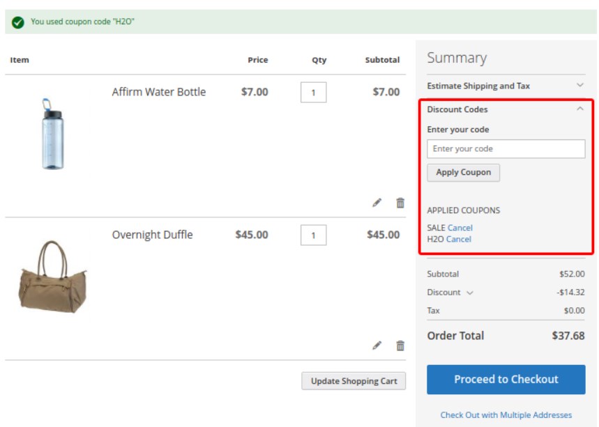 Amasty Multiple Coupons Magento 2 Extension Review; Amasty Multiple Coupons Magento Module Overview