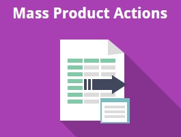Magento 2 mass product actions extension