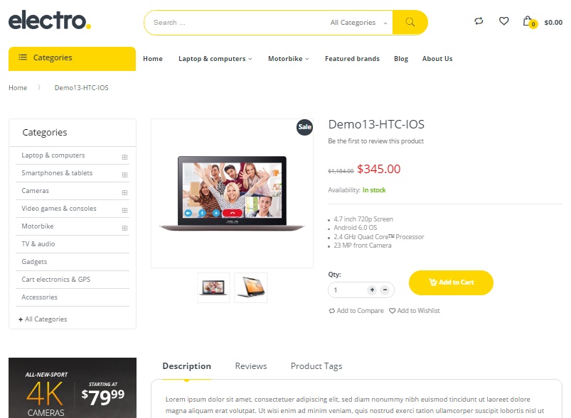 Electro Magento 2 Theme Review; Electro Magento 2 Template Overview