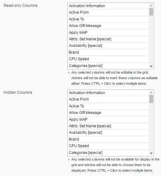 Extendware Admin Product Grid Magento Extension Review; Extendware Admin Product Grid Magento Module Overview