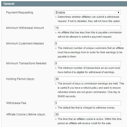 Extendware Affiliate Program Magento Extension Review; Extendware Affiliate Program Magento Module Overview