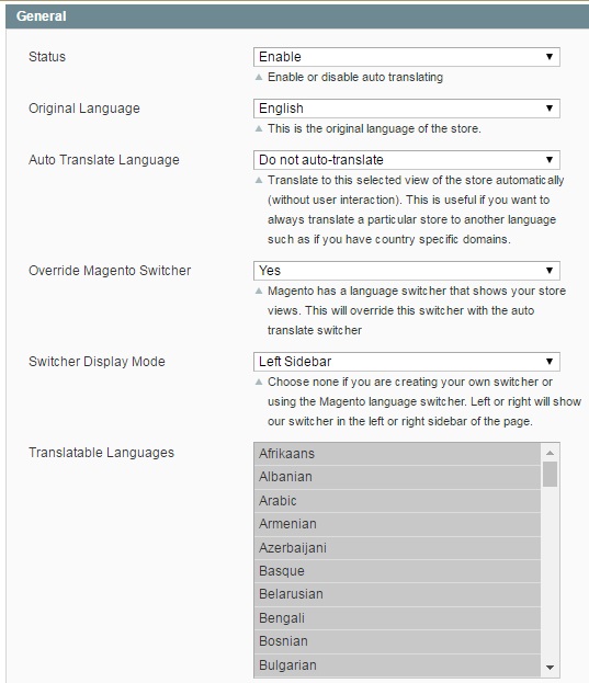 Extendware Auto Translate Magento Extension Review; Extendware Auto Translate Magento Module Overview