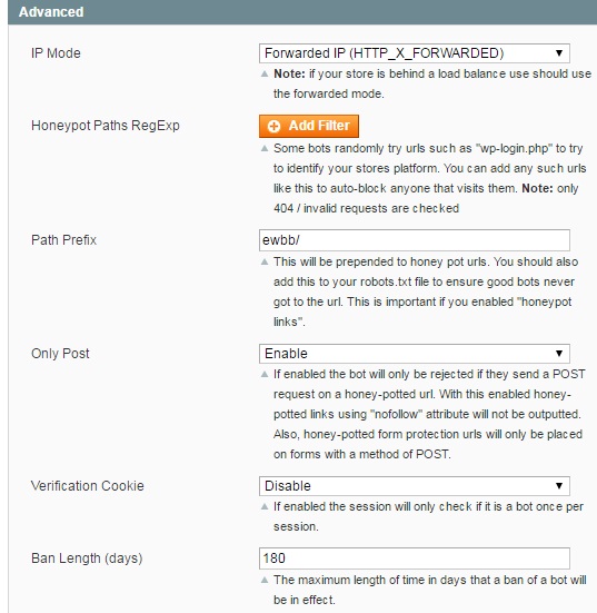 Extendware Bot Blocker Magento Extension Review; Extendware Bot Blocker Magento Module Overview