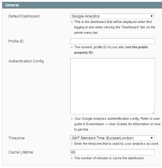 Extendware Google Analytics Dashboard Magento Extension Review; Extendware Google Analytics Dashboard Magento Module Overview