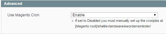 Extendware Order Reminder Magento Extension Review; Extendware Order Reminder Magento Module Overview