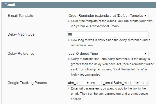 Extendware Order Reminder Magento Extension Review; Extendware Order Reminder Magento Module Overview